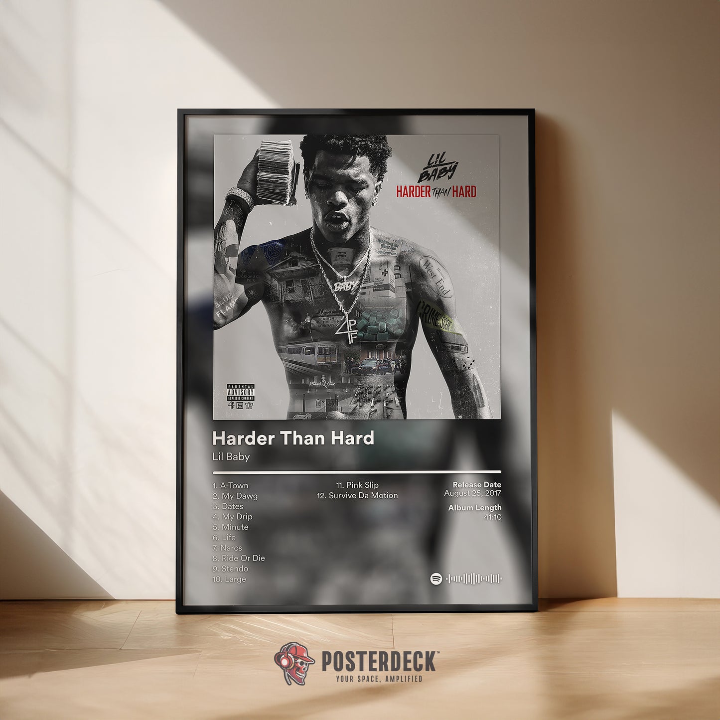 Lil Baby 'Harder Than Hard' Album Poster