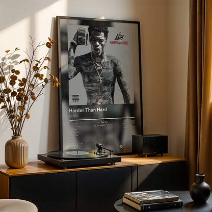 Lil Baby 'Harder Than Hard' Album Poster