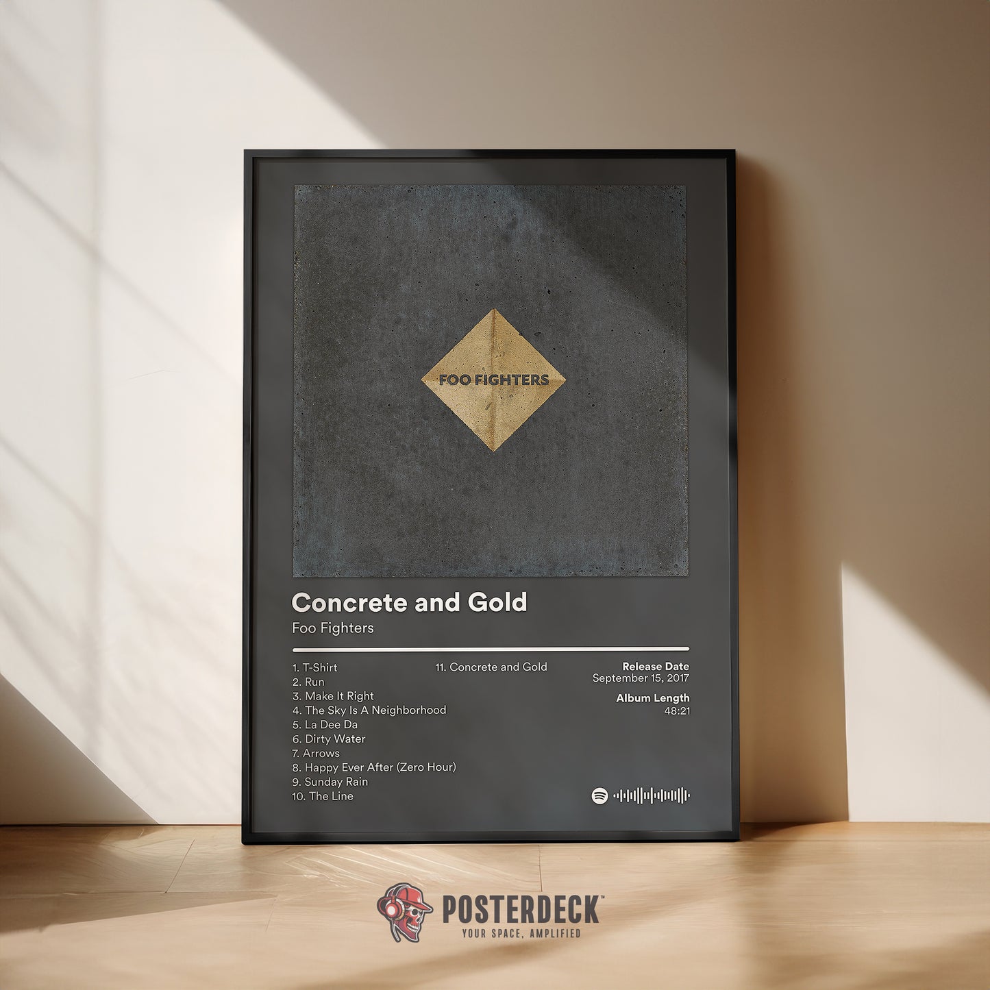 Foo Fighters 'Concrete And Gold' Album Poster