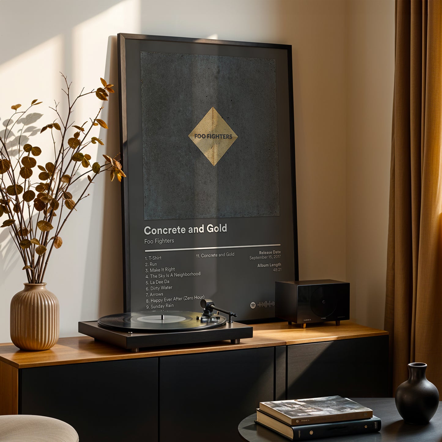 Foo Fighters 'Concrete And Gold' Album Poster