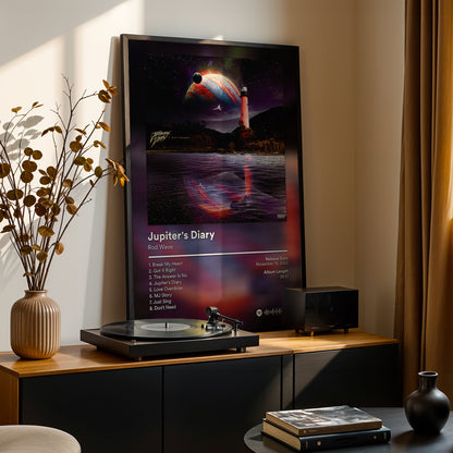 Rod Wave 'Jupiter's Diary' Album Poster