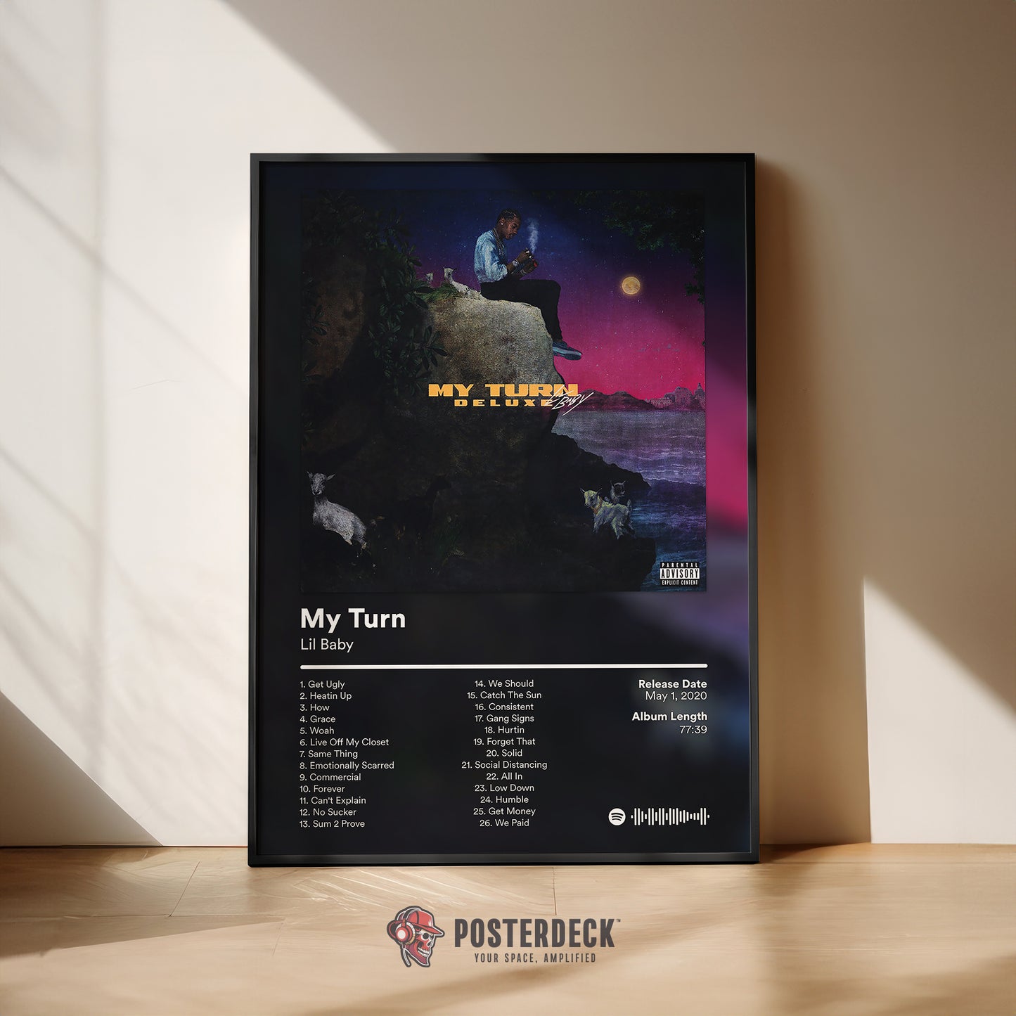 Lil Baby 'My Turn' (Deluxe) Album Poster