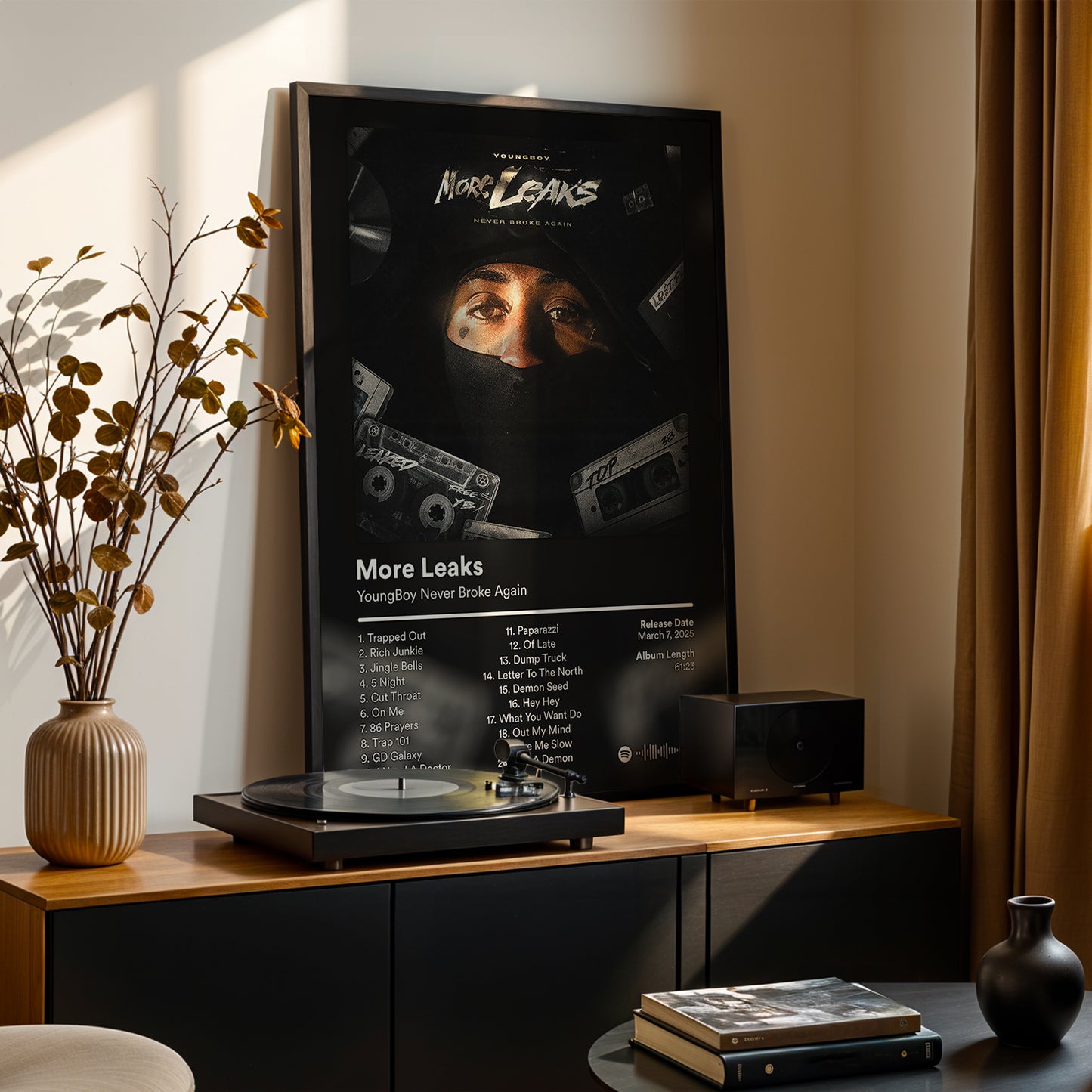 YoungBoy Never Broke Again 'More Leaks' Album Poster