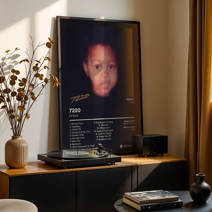 Lil Durk '7220' Album Poster