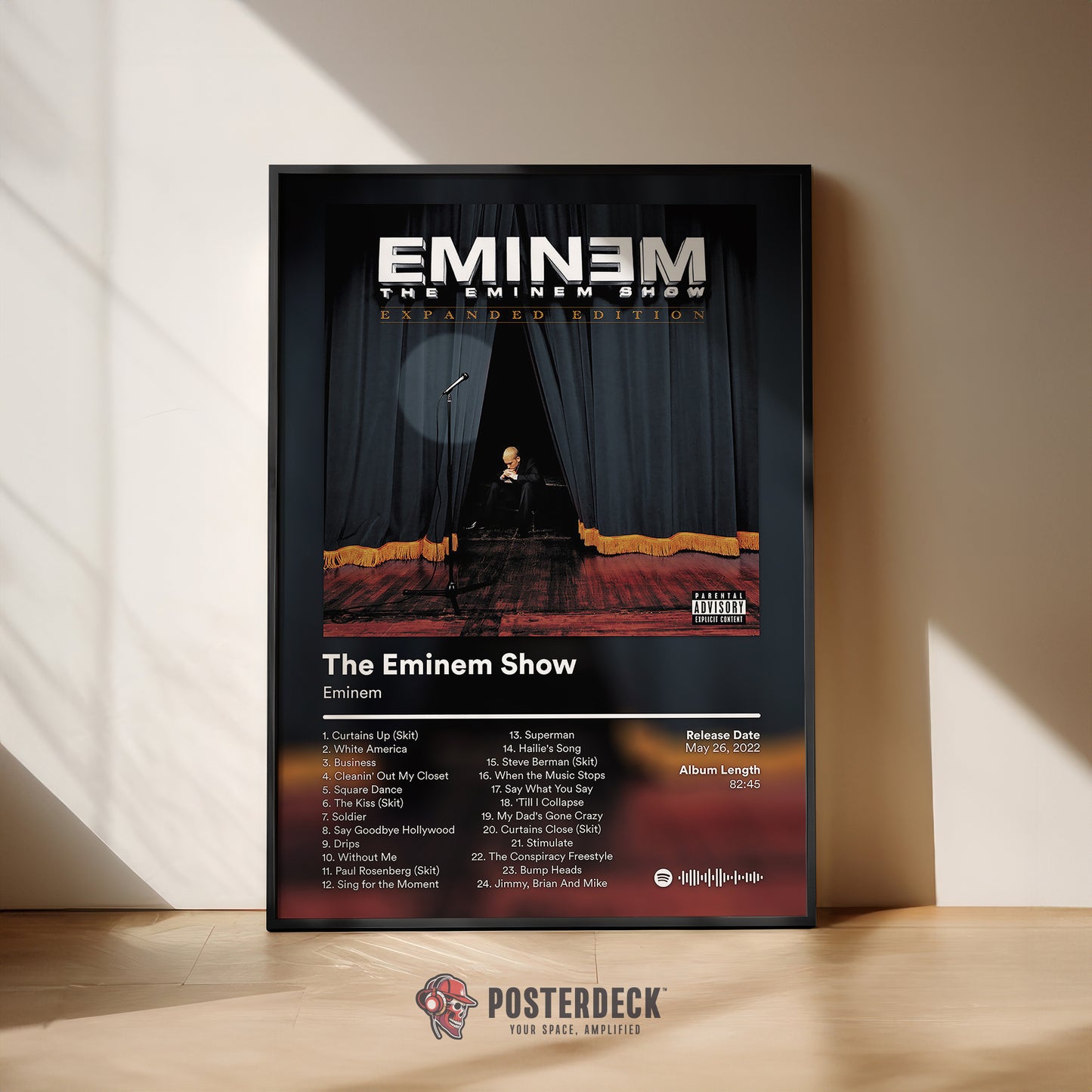 Eminem 'The Eminem Show' (Expanded Edition) Album Poster