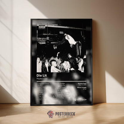 Playboi Carti 'Die Lit' Album Poster