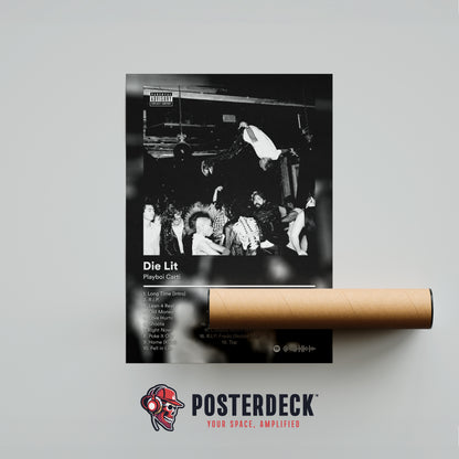Playboi Carti 'Die Lit' Album Poster