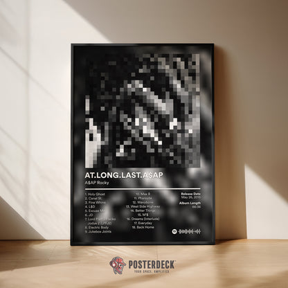 ASAP Rocky 'AT.LONG.LAST.A$AP' Album Poster