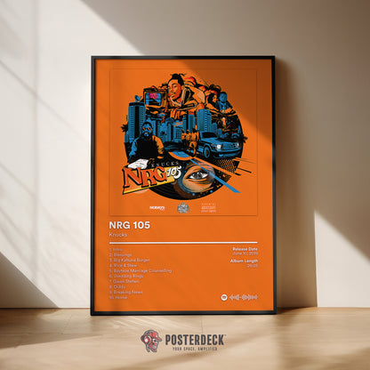 Knucks 'NRG 105' Album Poster