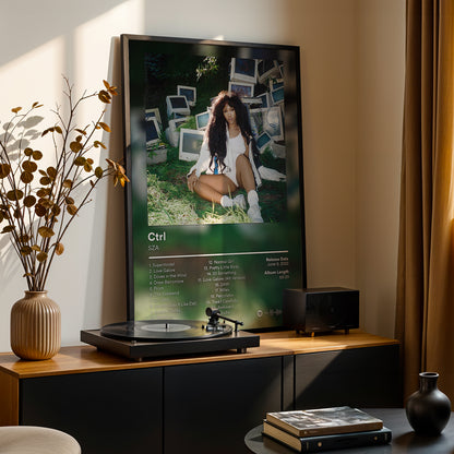 SZA 'Ctrl' (Deluxe Edition) Album Poster