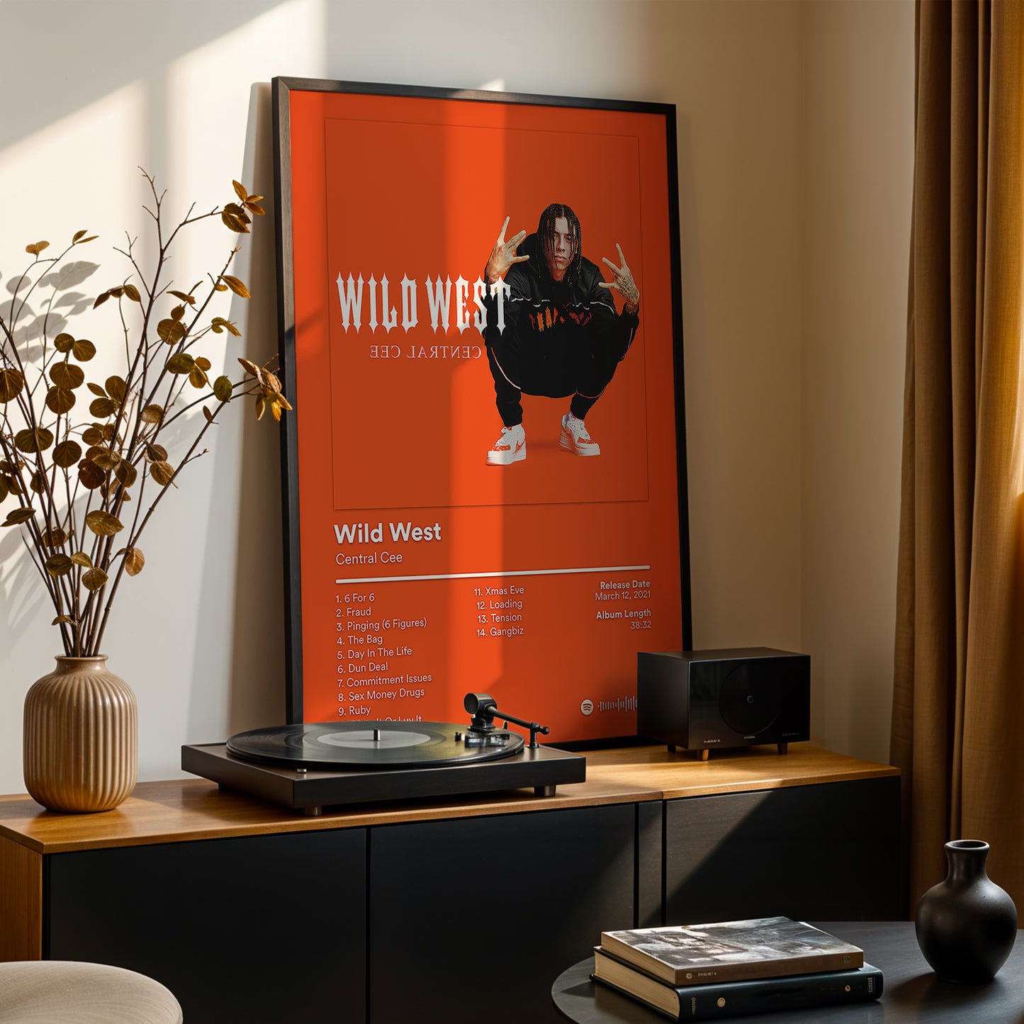 Central Cee 'Wild West' Album Poster