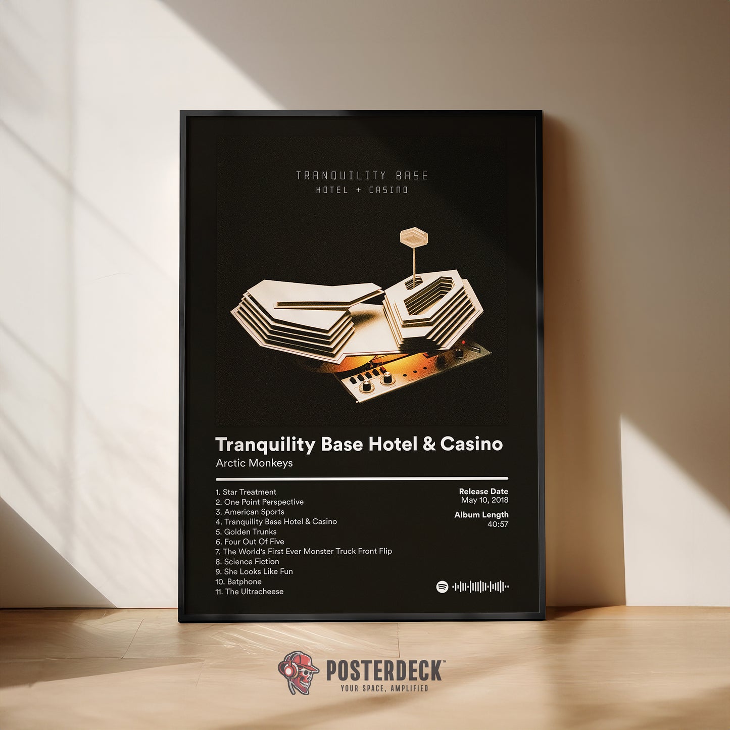 Arctic Monkeys 'Tranquility Base Hotel & Casino' Album Poster