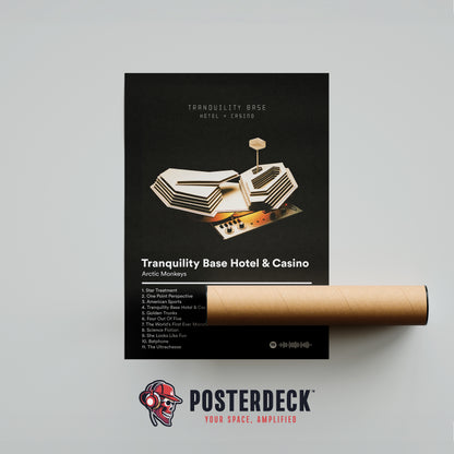 Arctic Monkeys 'Tranquility Base Hotel & Casino' Album Poster