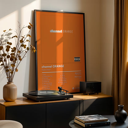 Frank Ocean 'Channel Orange' Album Poster