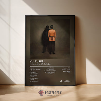 Kanye West 'Vultures 1' Album Poster