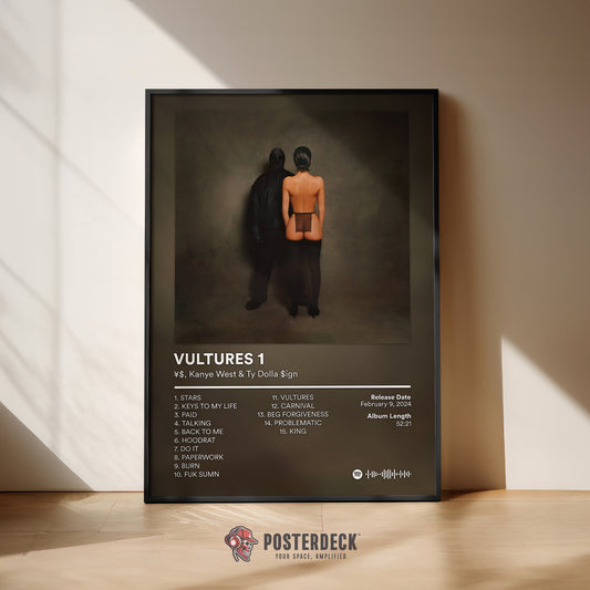 Kanye West 'Vultures 1' Album Poster