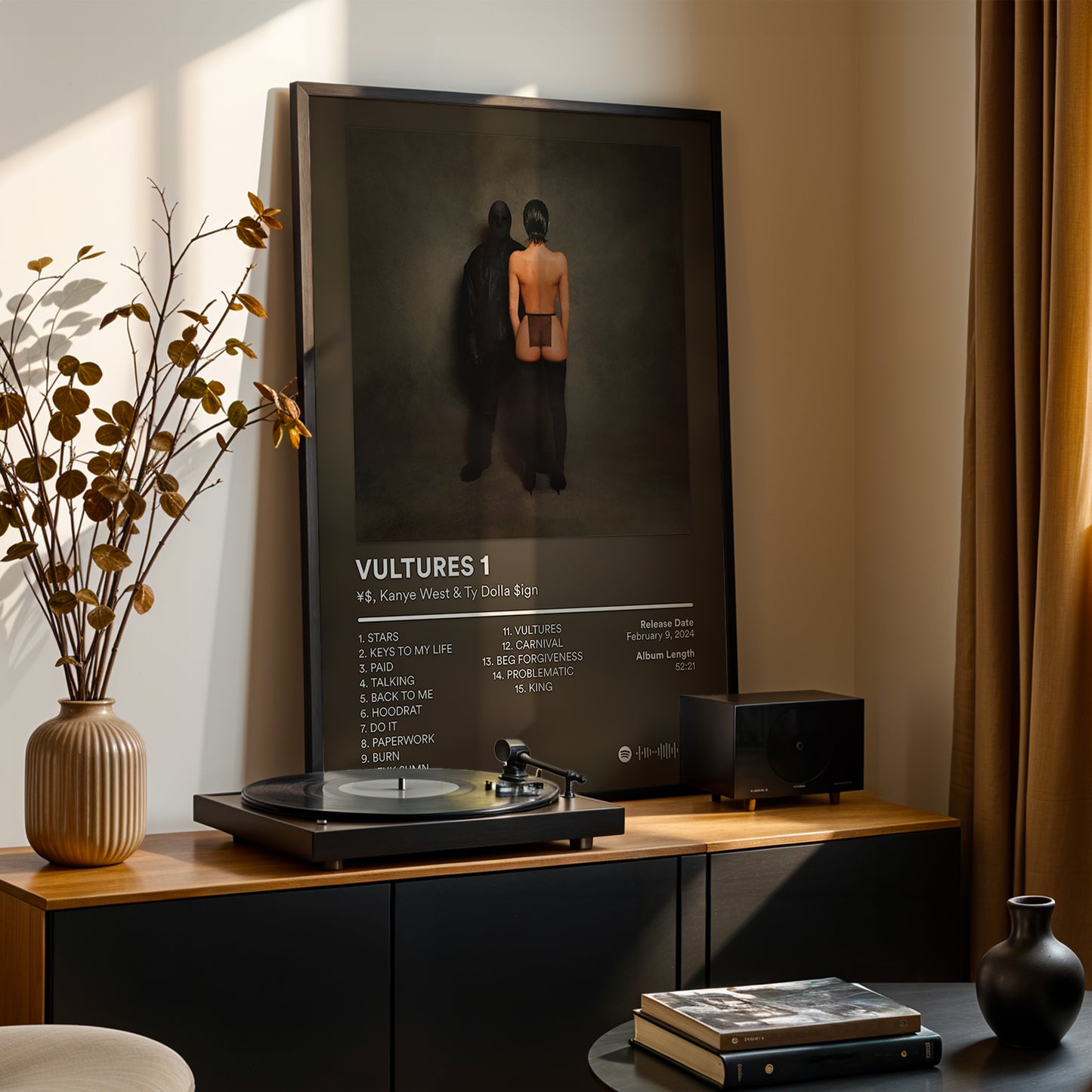 Kanye West 'Vultures 1' Album Poster