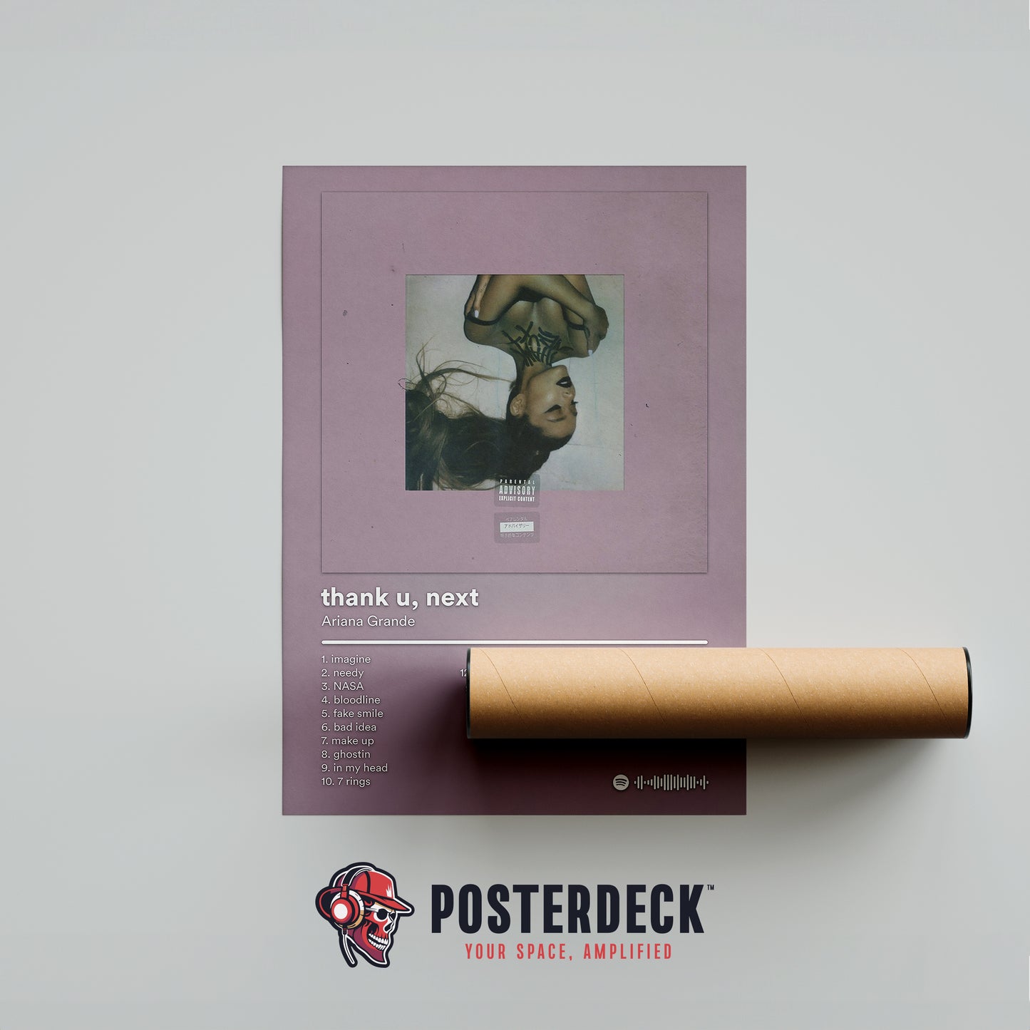 Ariana Grande 'Thank u, next' Album Poster