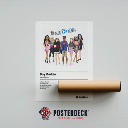 Ken Carson 'Boy Barbie' Album Poster