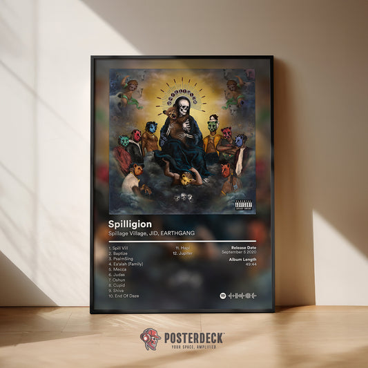 JID 'Spilligion' Album Poster