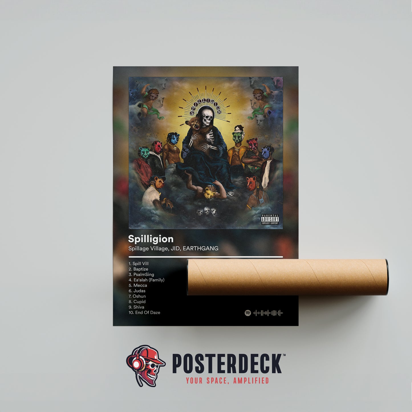 JID 'Spilligion' Album Poster