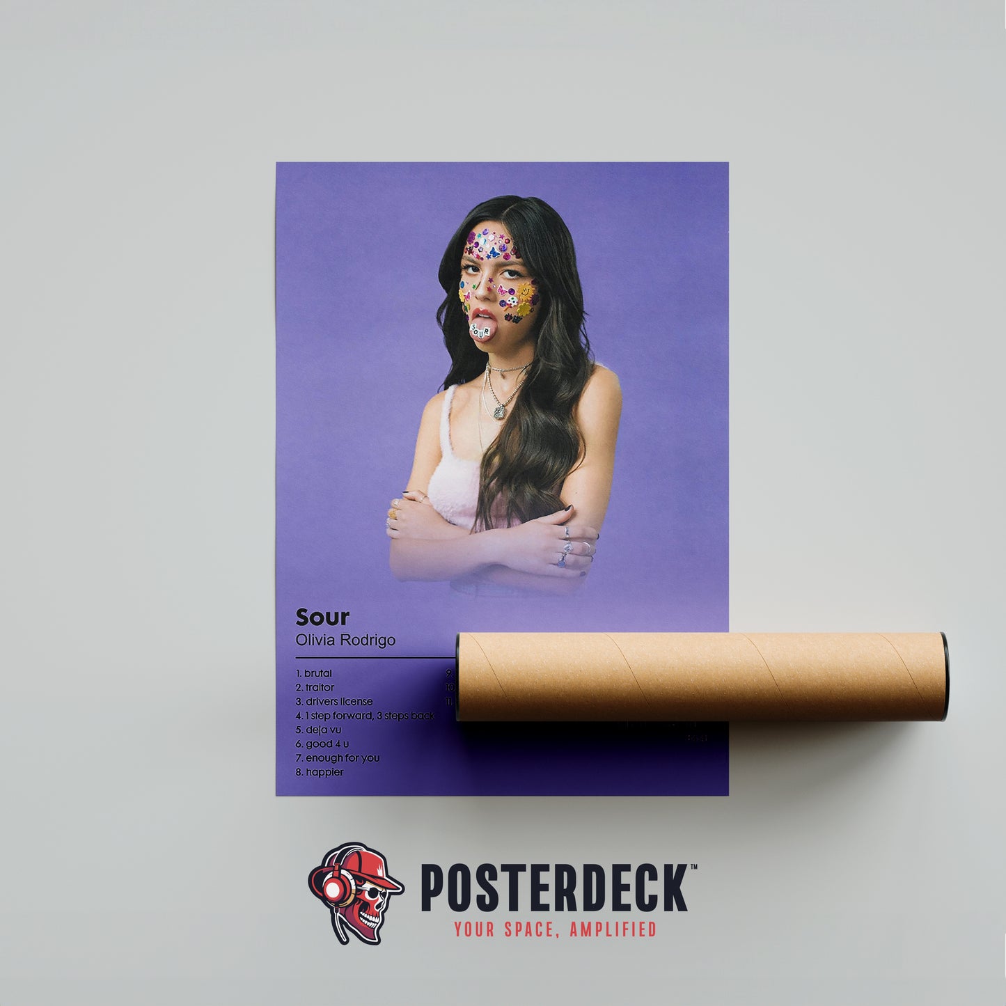 Olivia Rodrigo 'Sour' Album Poster