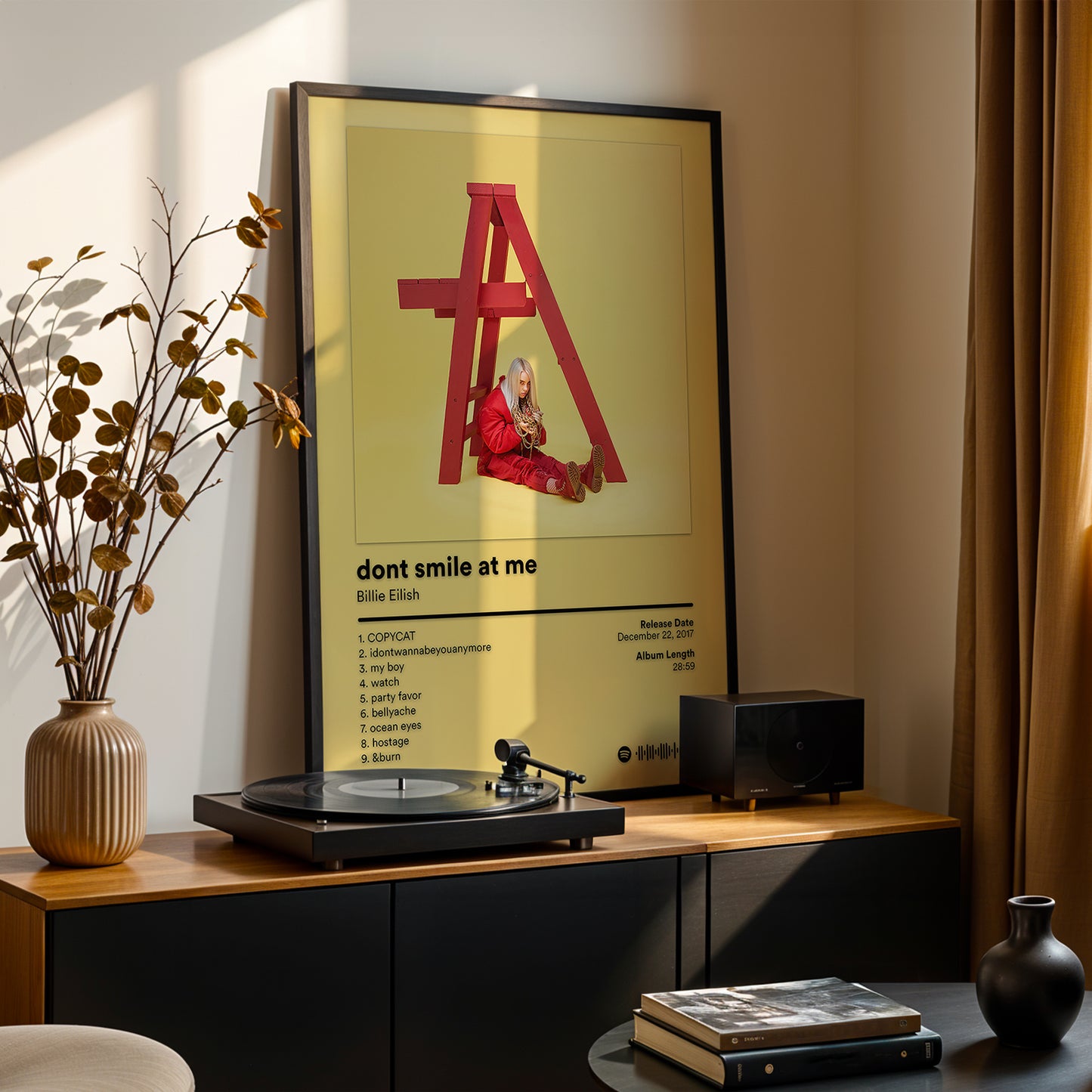 Billie Eilish 'Don't Smile At Me' Album Poster