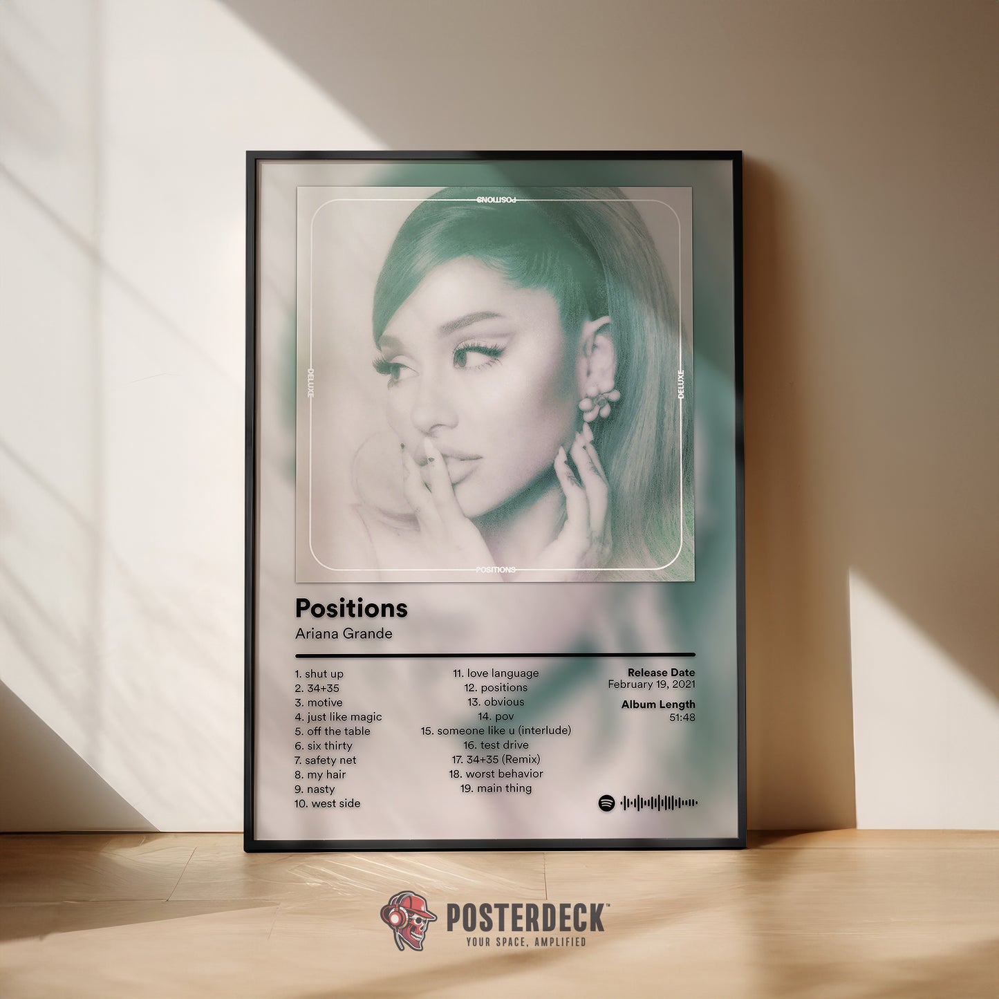 Ariana Grande 'Positions' Album Poster