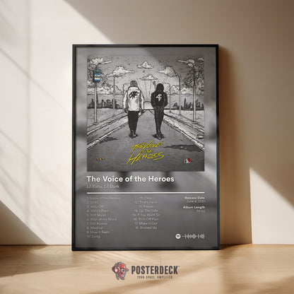 Lil Durk 'The Voice Of The Heroes' Album Poster