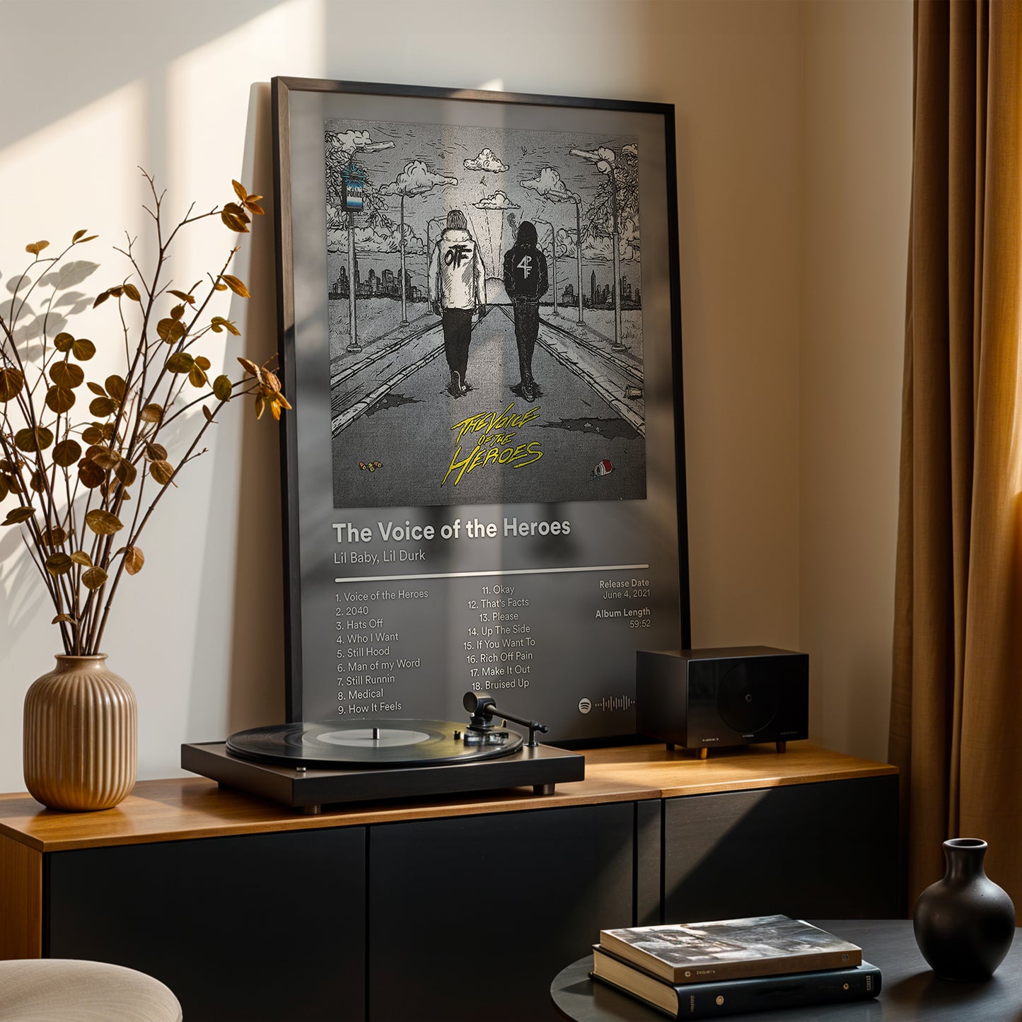 Lil Durk 'The Voice Of The Heroes' Album Poster