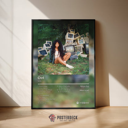 SZA 'Ctrl' Album Poster