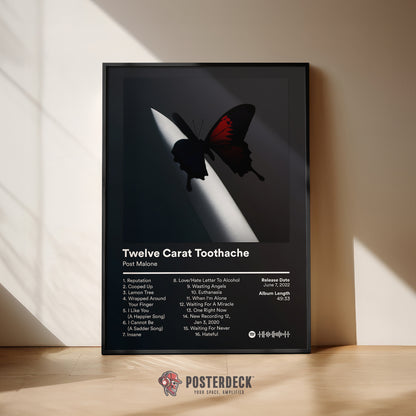 Post Malone 'Twelve Carat Toothache' Album Poster