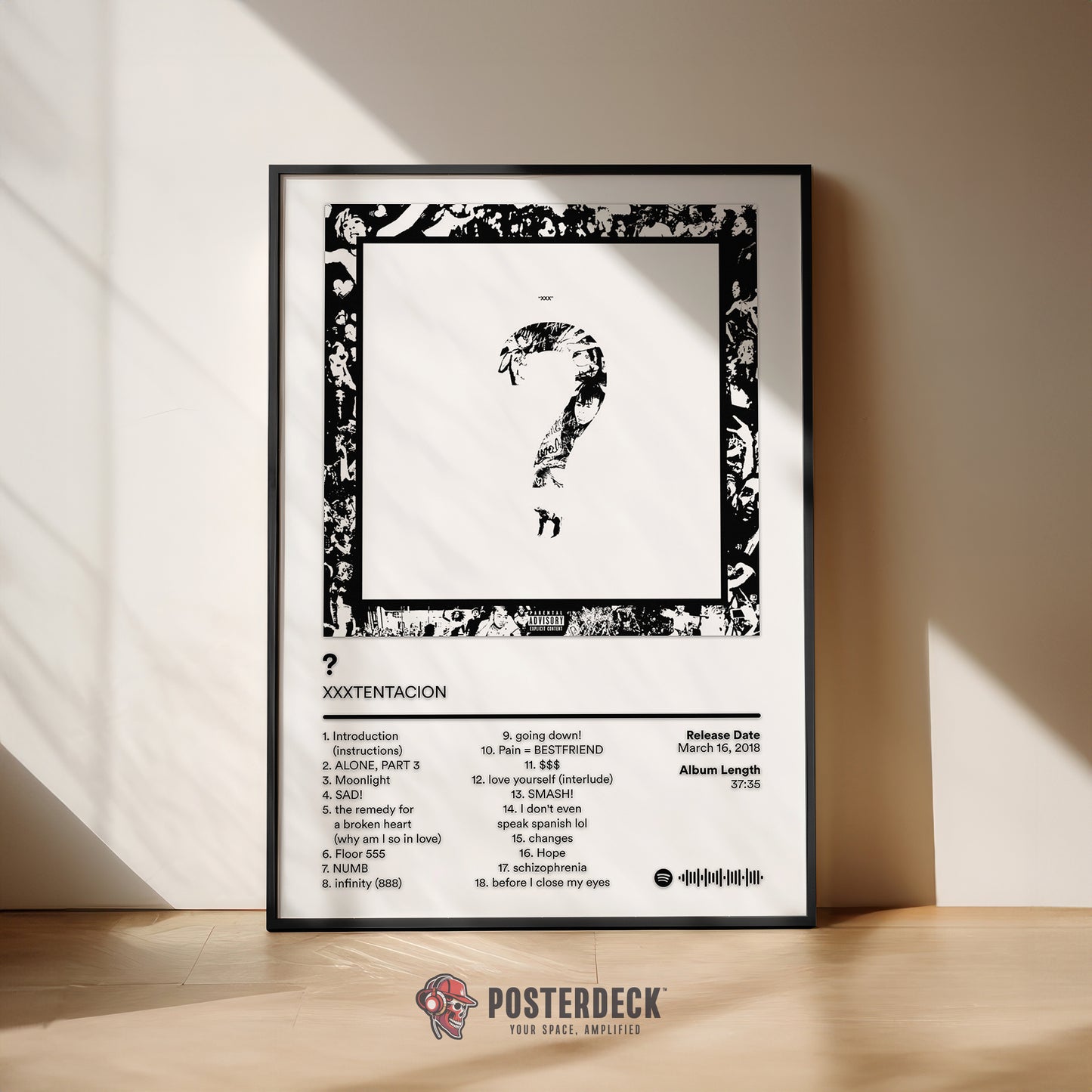XXXTENTACION '?' Album Poster