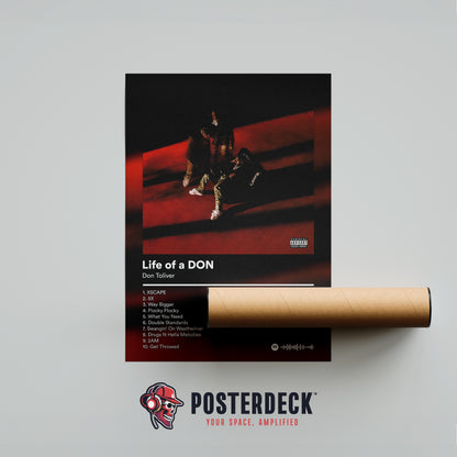Don Toliver 'Life Of A DON' Album Poster