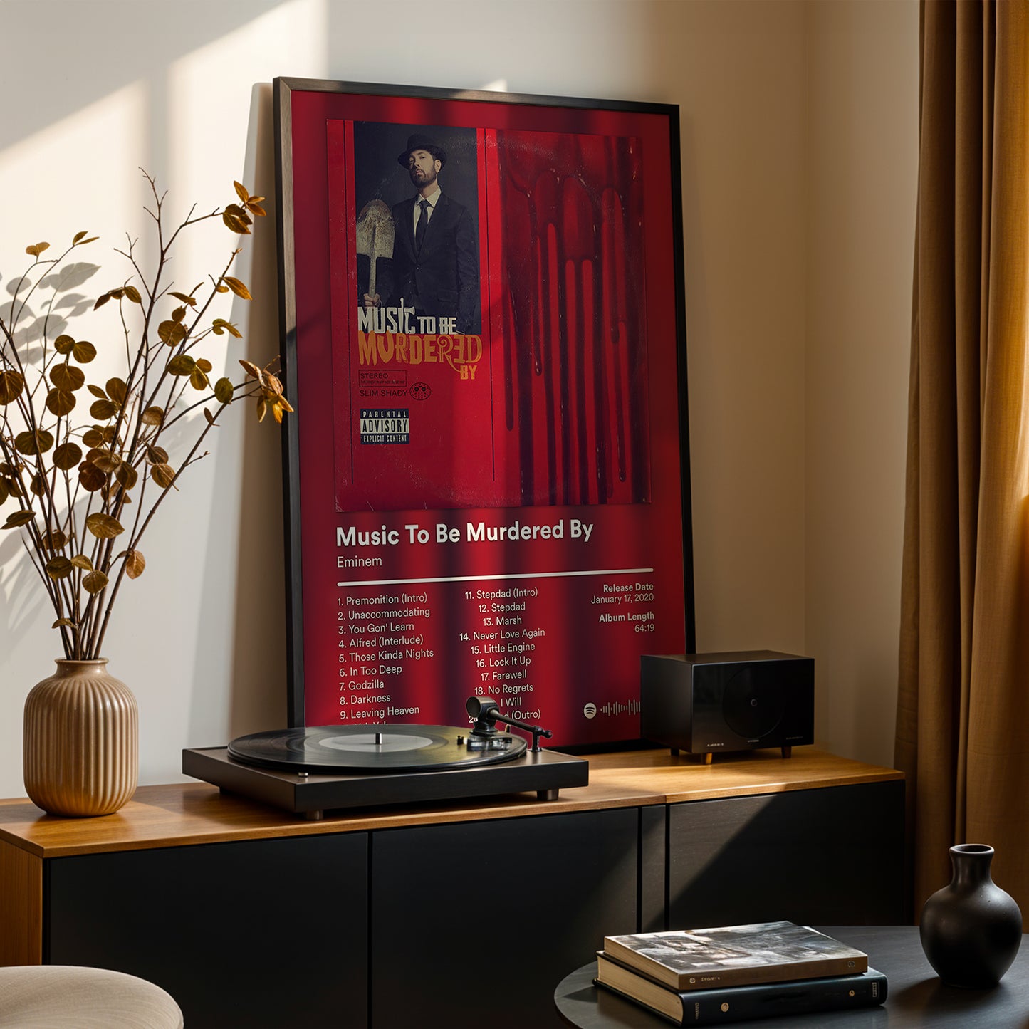 Eminem 'Music To Be Murdered By' Album Poster