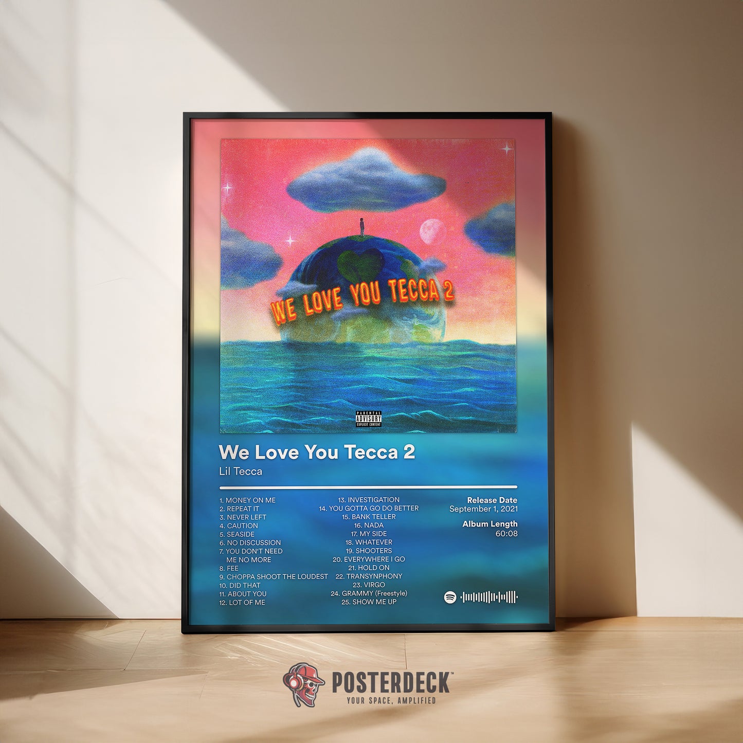 Lil Tecca 'We Love You Tecca 2' Album Poster