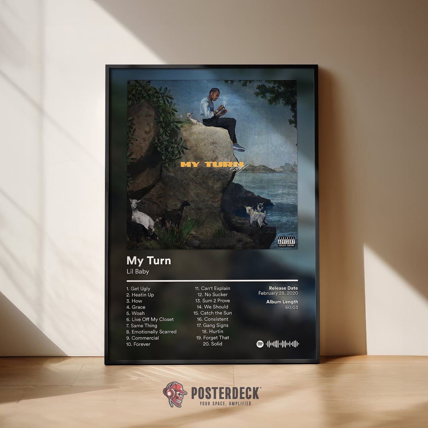 Lil Baby 'My Turn' Album Poster