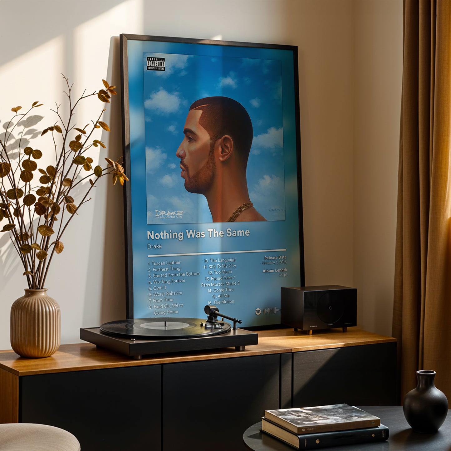 Drake 'Nothing Was The Same Deluxe' Album Poster