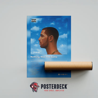 Drake 'Nothing Was The Same Deluxe' Album Poster