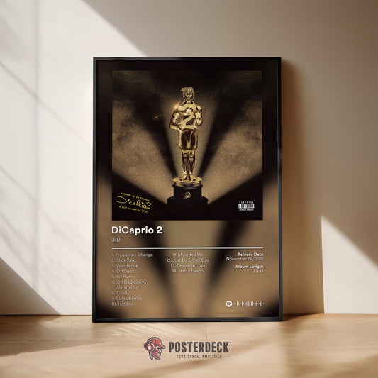 JID 'DiCaprio 2' Album Poster