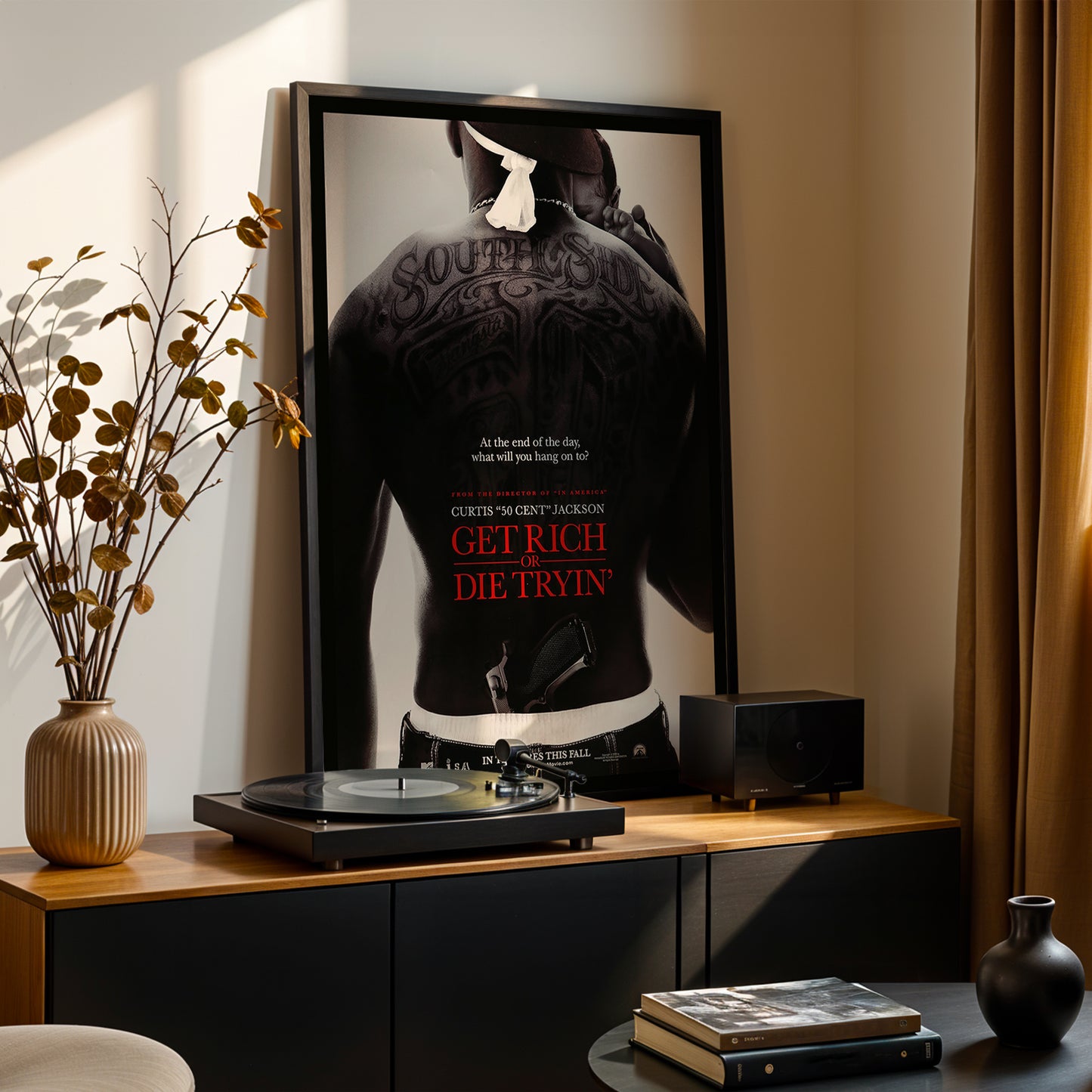 50 Cent 'Get Rich Or Die Tryin' Poster