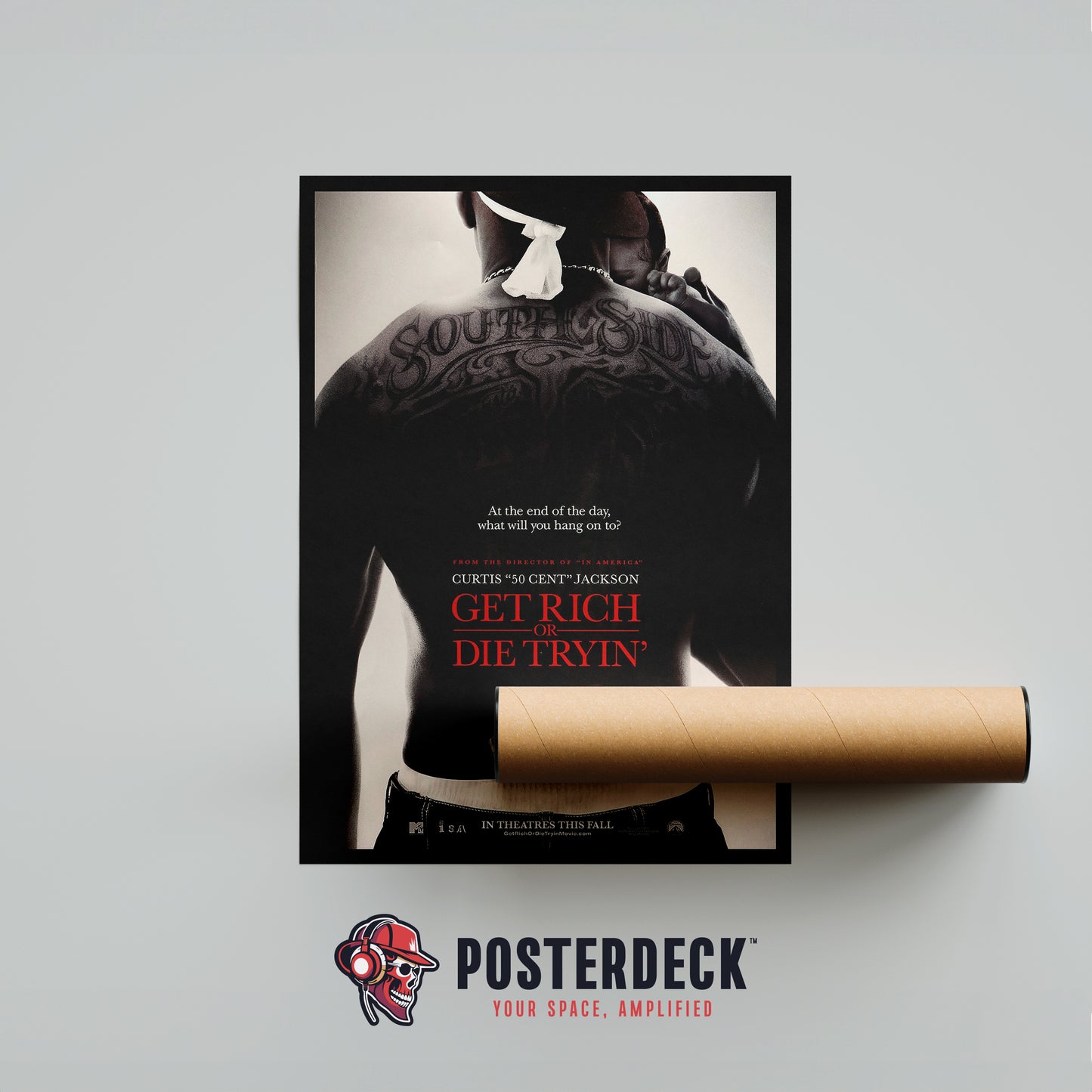 50 Cent 'Get Rich Or Die Tryin' Poster