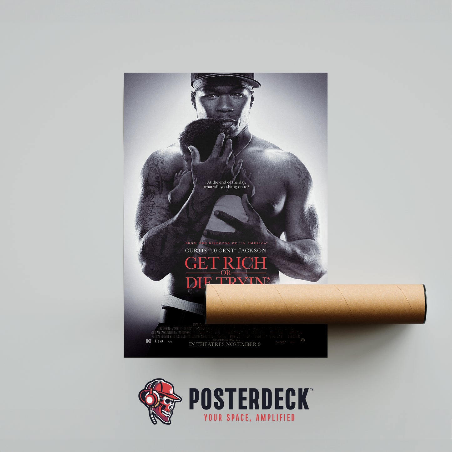 50 Cent 'Get Rich Or Die Tryin' Poster