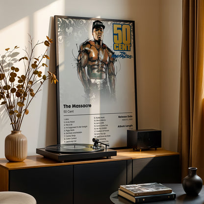 50 Cent 'The Massacre' Album Poster