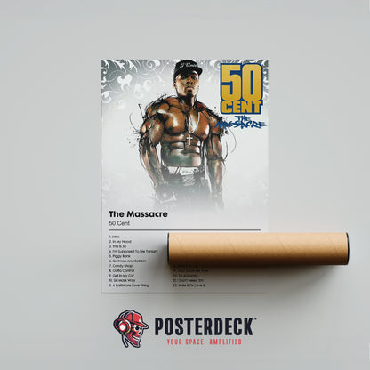 50 Cent 'The Massacre' Album Poster