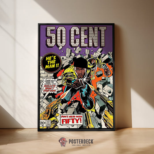 50 Cent 'Comic' Poster