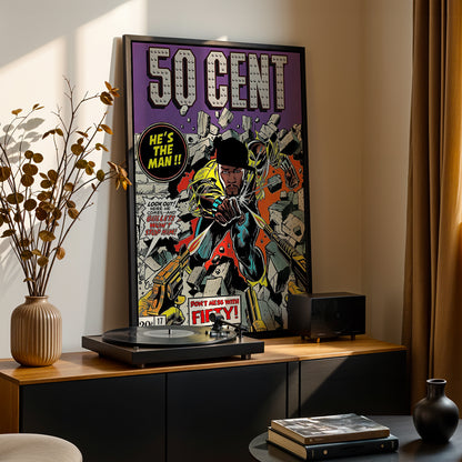 50 Cent 'Comic' Poster