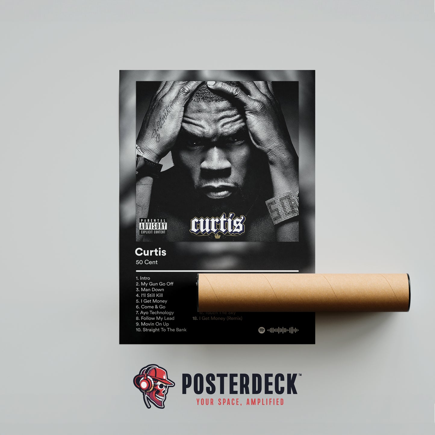 50 Cent 'Curtis' Album Poster