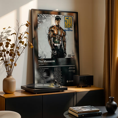 50 Cent 'The Massacre' Album Poster