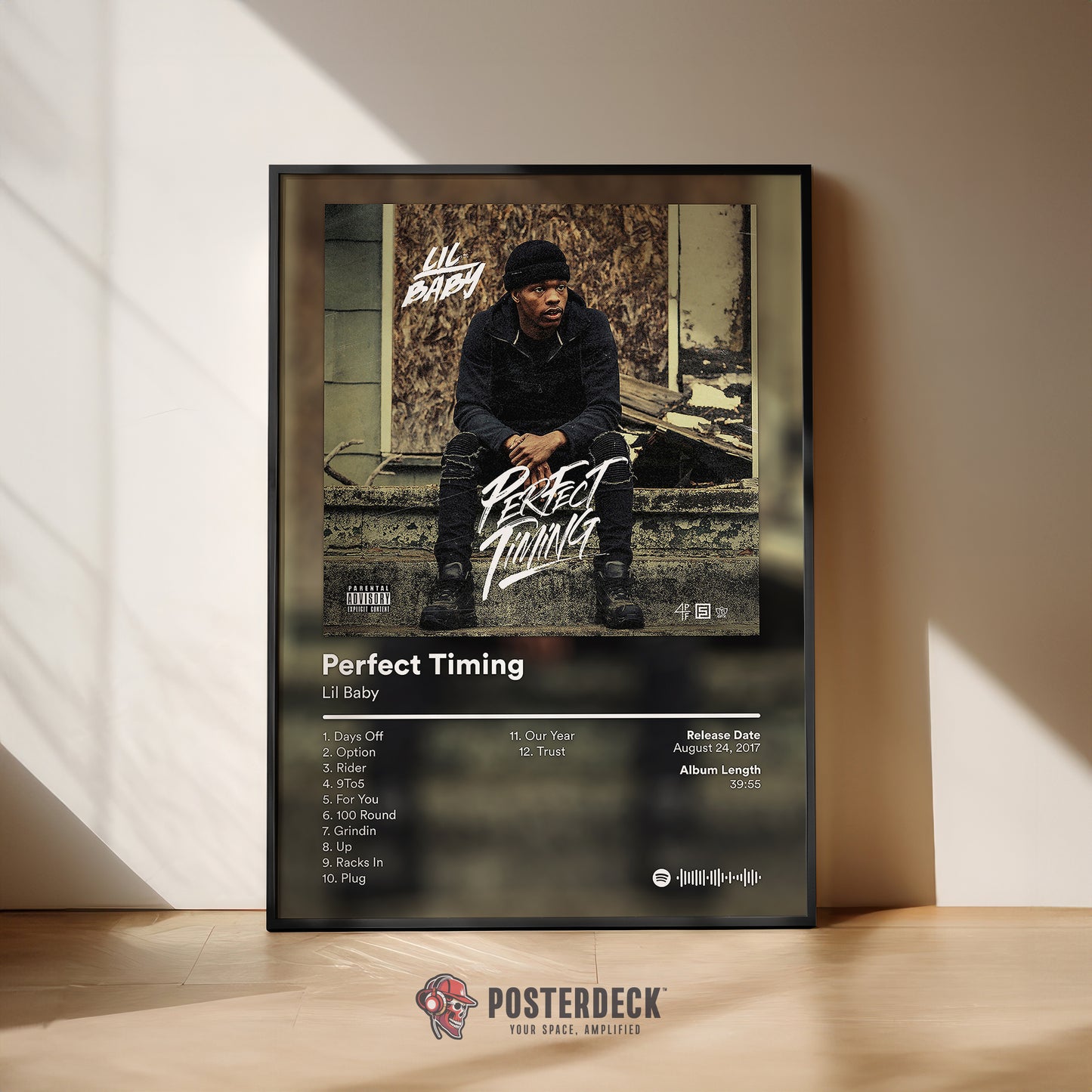 Lil Baby 'Perfect Timing' Album Poster